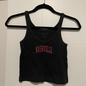 Black Brandy Melville Nashville Tank Top